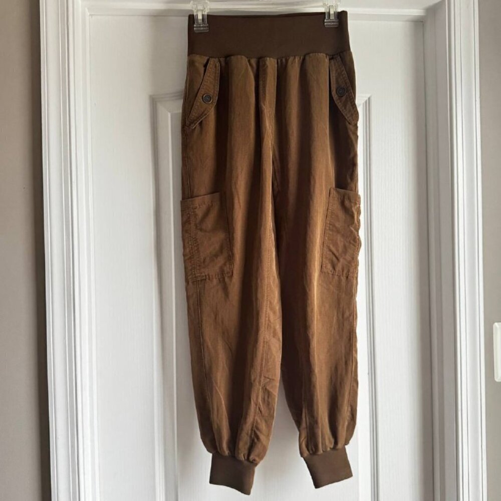 ANTHROPOLOGIE MAEVE Women’s Ultra High Waist Cargo Joggers - Size XS